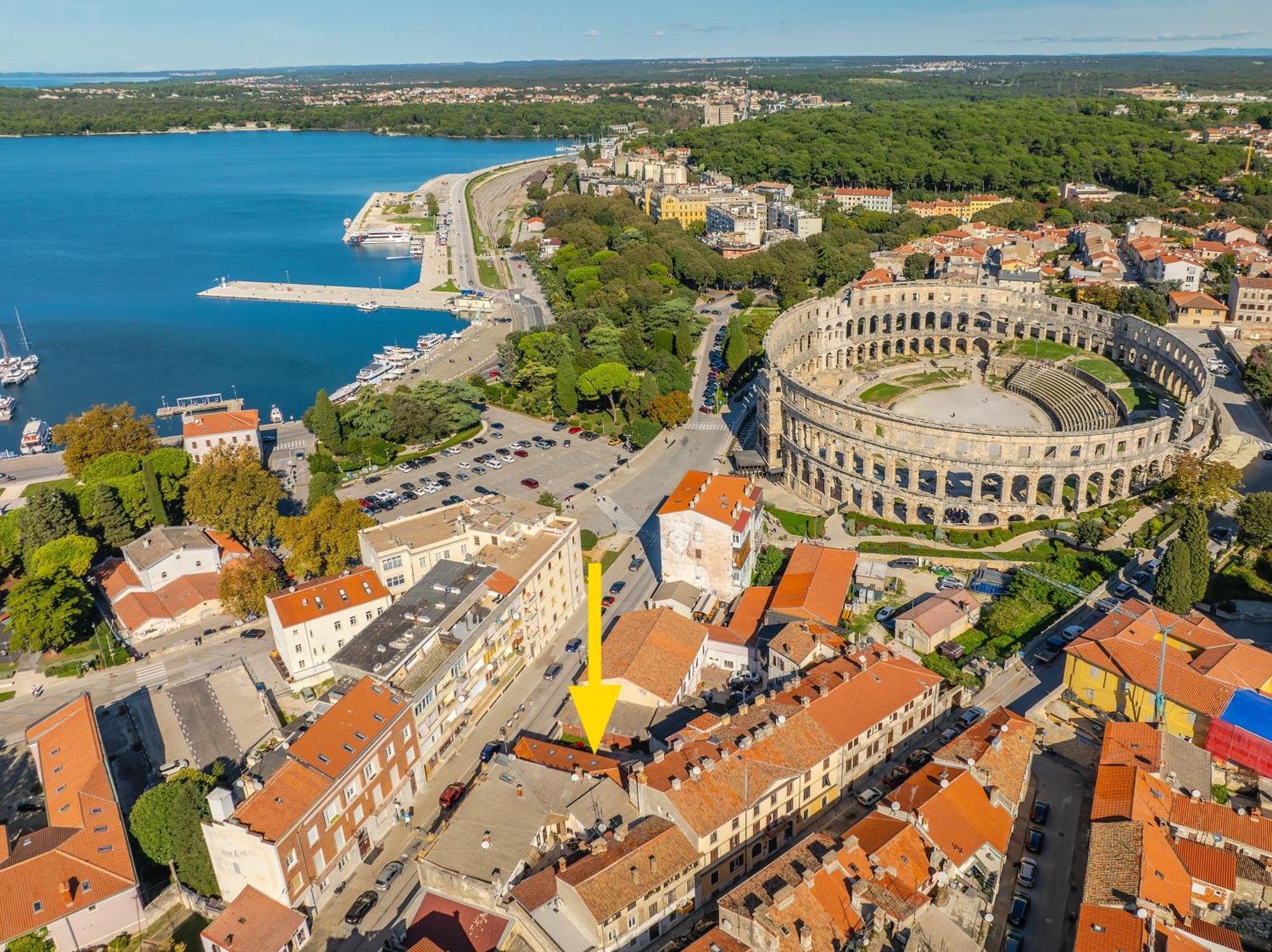 D&A Amphitheatre Premium Apartments With Free Parking Pula Exteriör bild